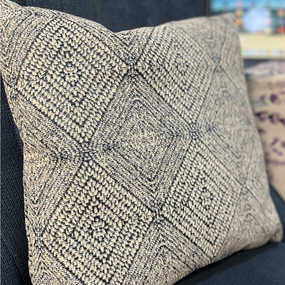 Patterned Throw Pillow - Picture 4 of 5